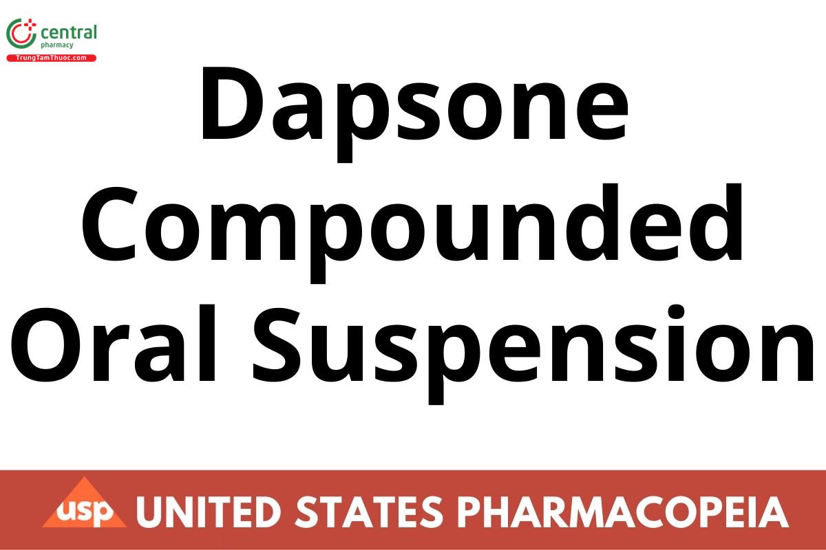 Dapsone Compounded Oral Suspension