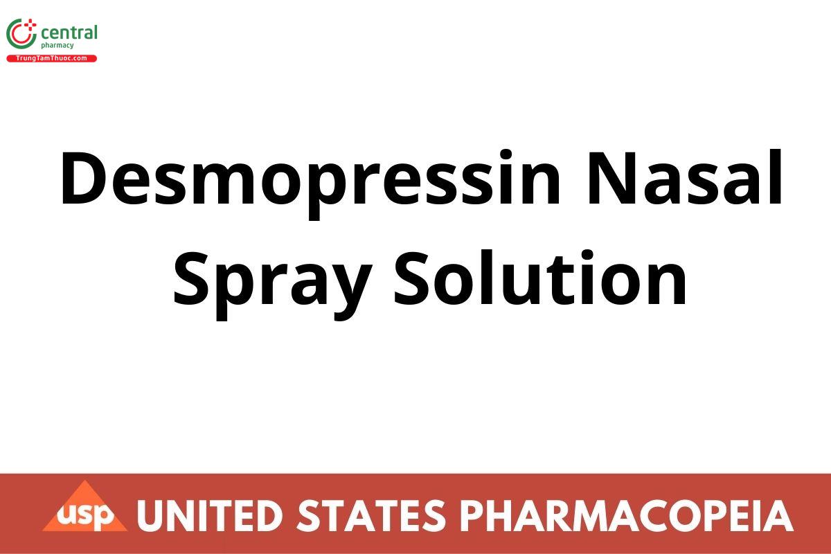 Desmopressin Nasal Spray Solution