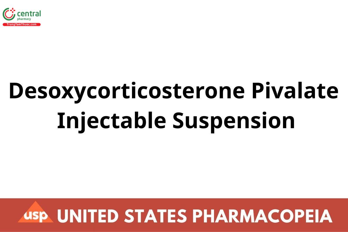 Desoxycorticosterone Pivalate Injectable Suspension