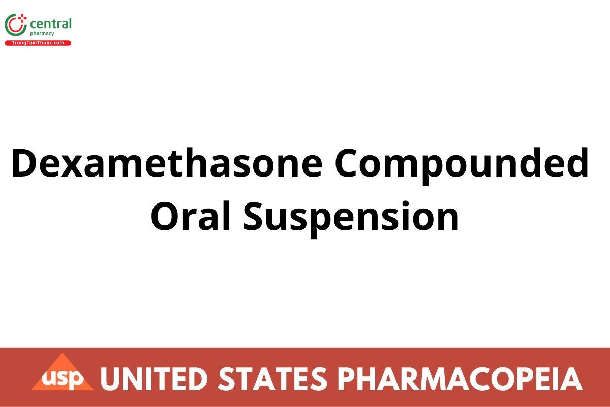 Dexamethasone Compounded Oral Suspension