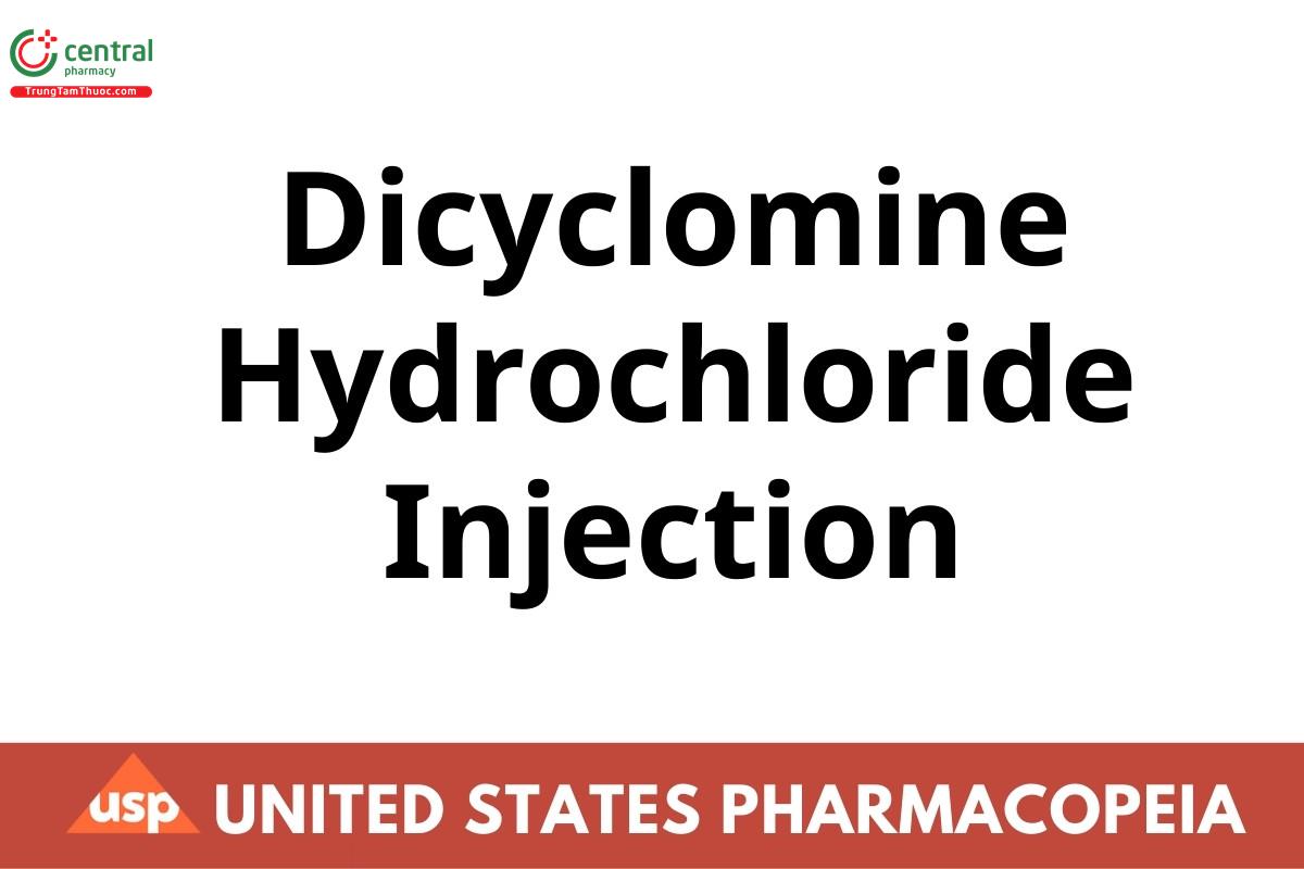 Dicyclomine Hydrochloride Injection