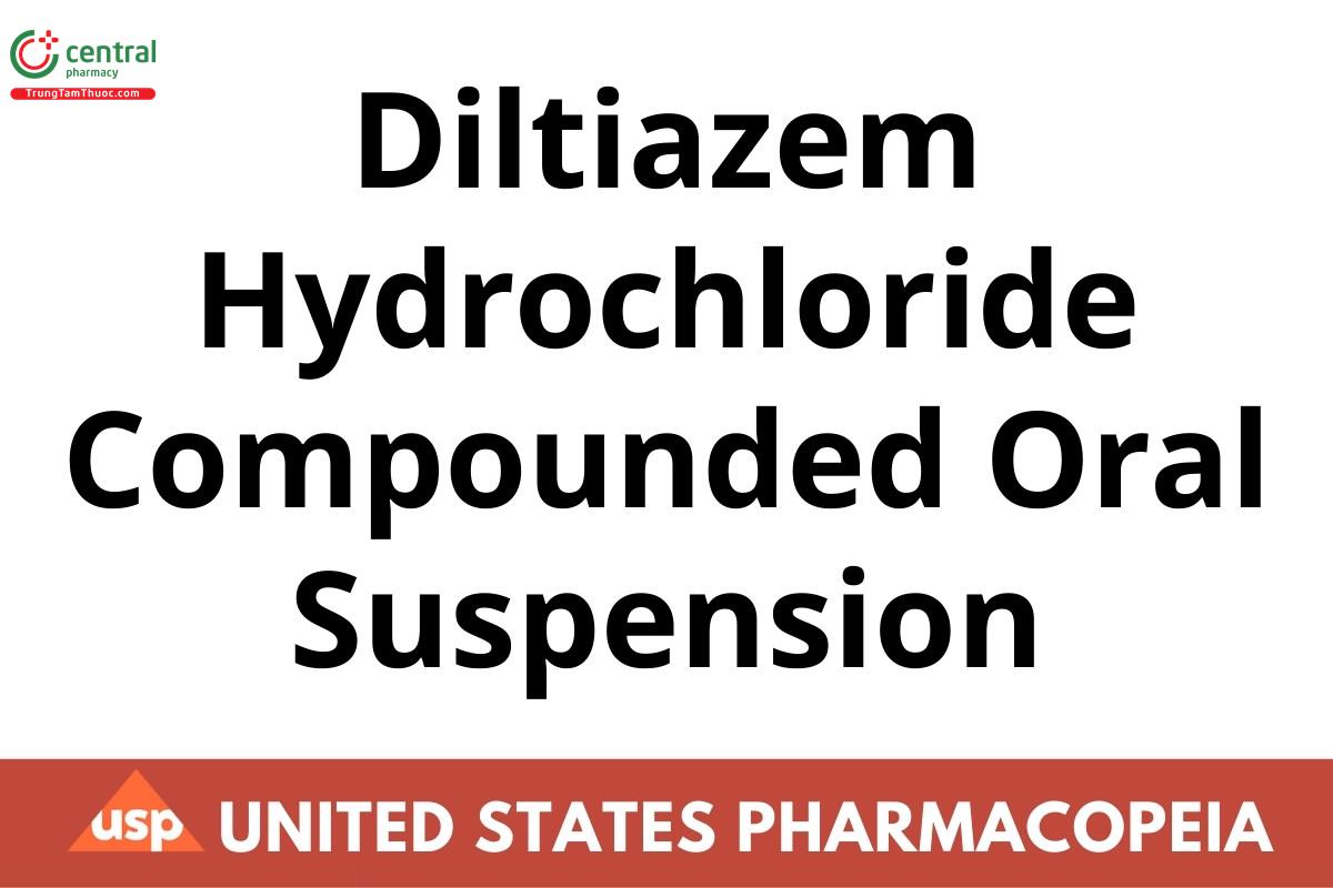 Diltiazem Hydrochloride Compounded Oral Suspension