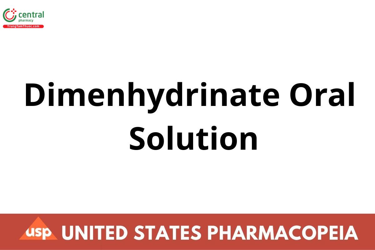 Dimenhydrinate Oral Solution