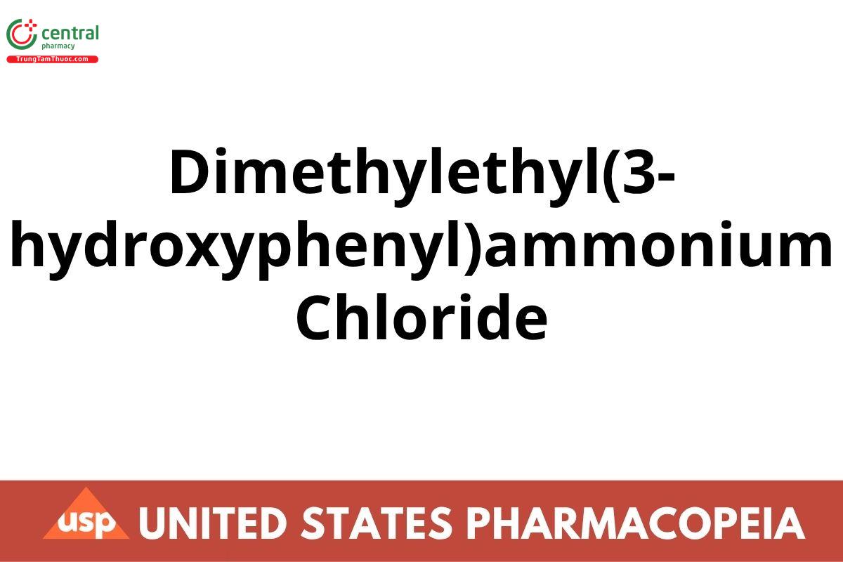 Dimethylethyl(3-hydroxyphenyl)ammonium Chloride
