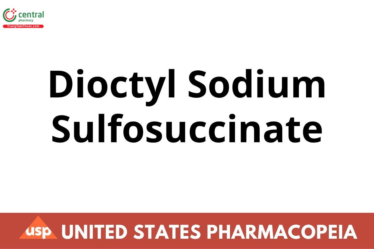 Dioctyl Sodium Sulfosuccinate