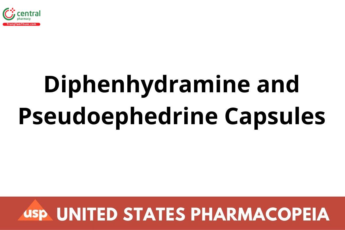 Diphenhydramine and Pseudoephedrine Capsules