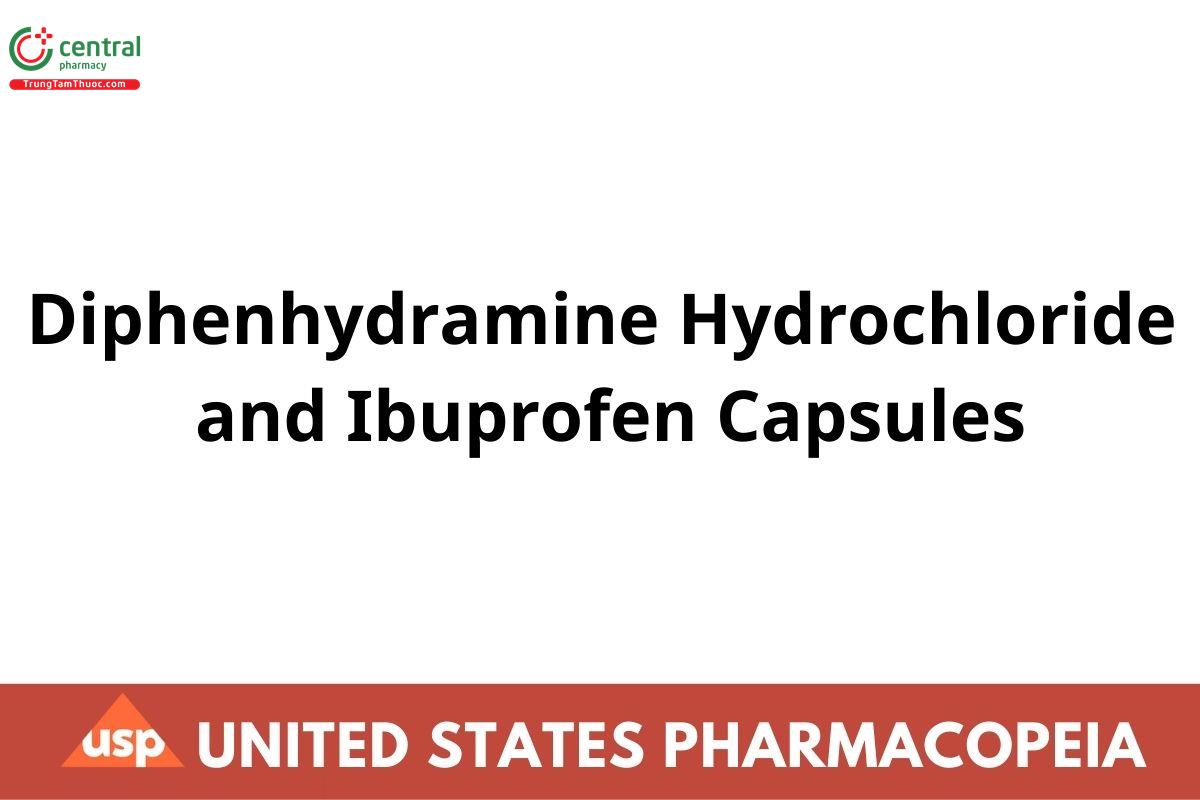 Diphenhydramine Hydrochloride and Ibuprofen Capsules