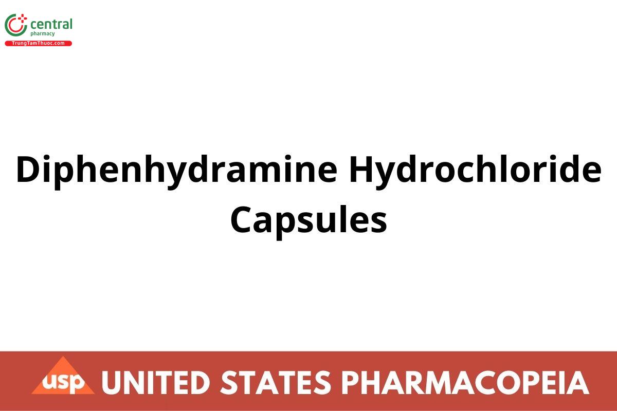 Diphenhydramine Hydrochloride Capsules