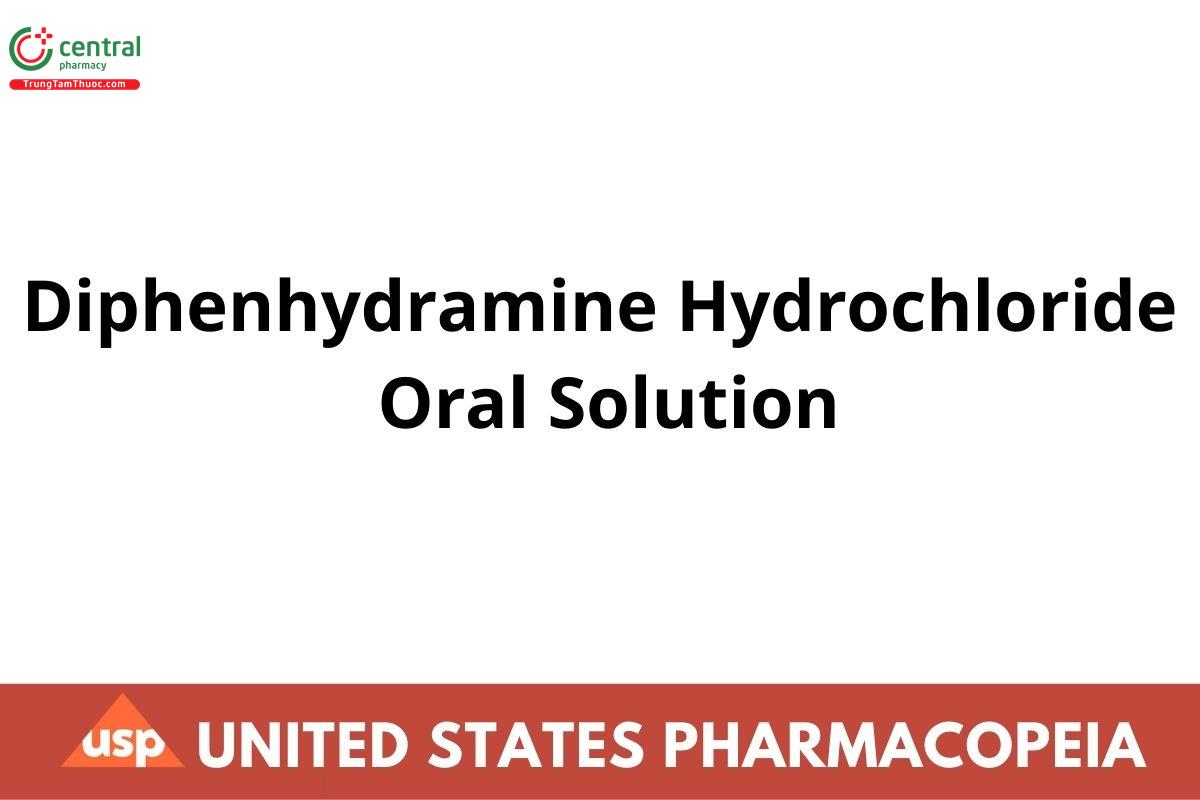 Diphenhydramine Hydrochloride Oral Solution