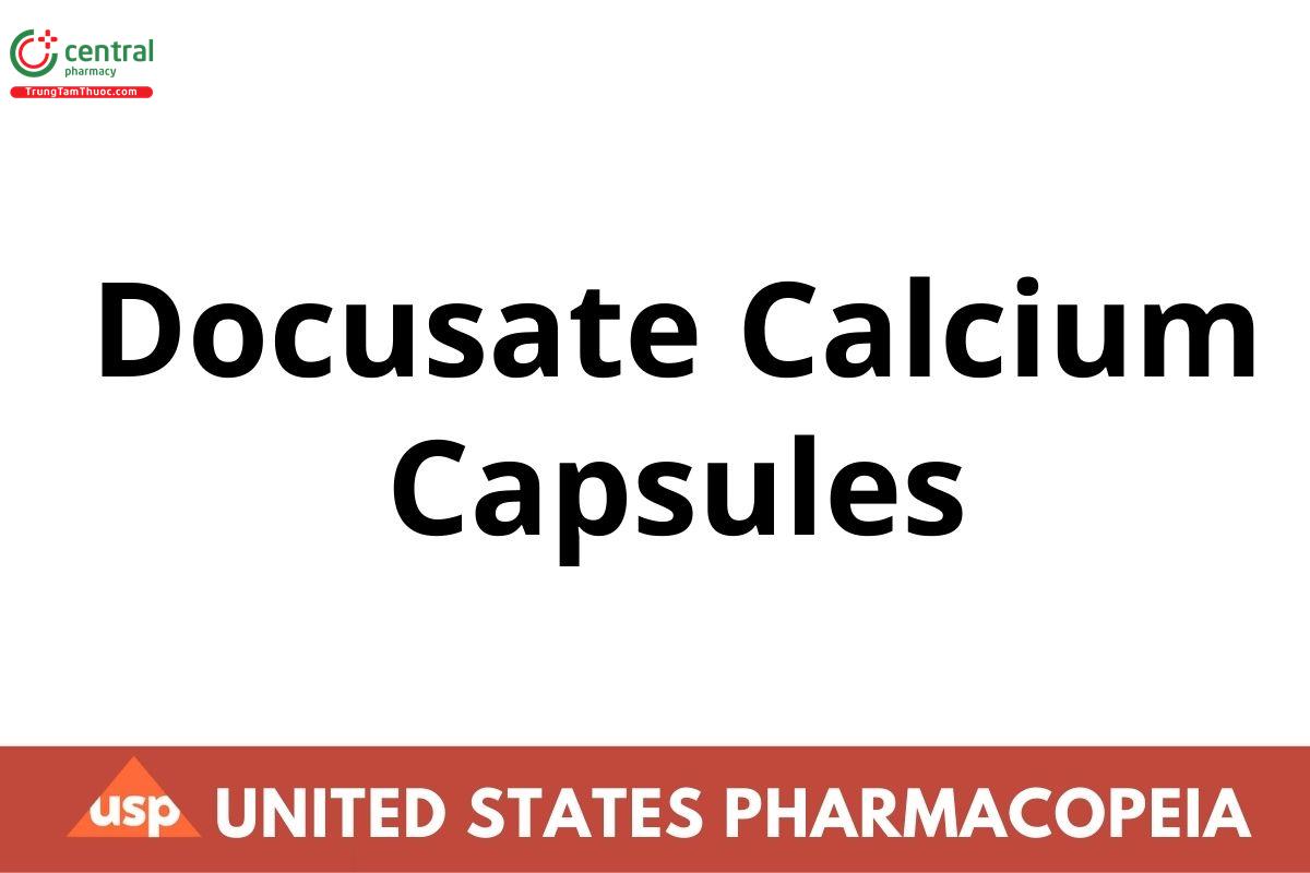 Docusate Calcium Capsules