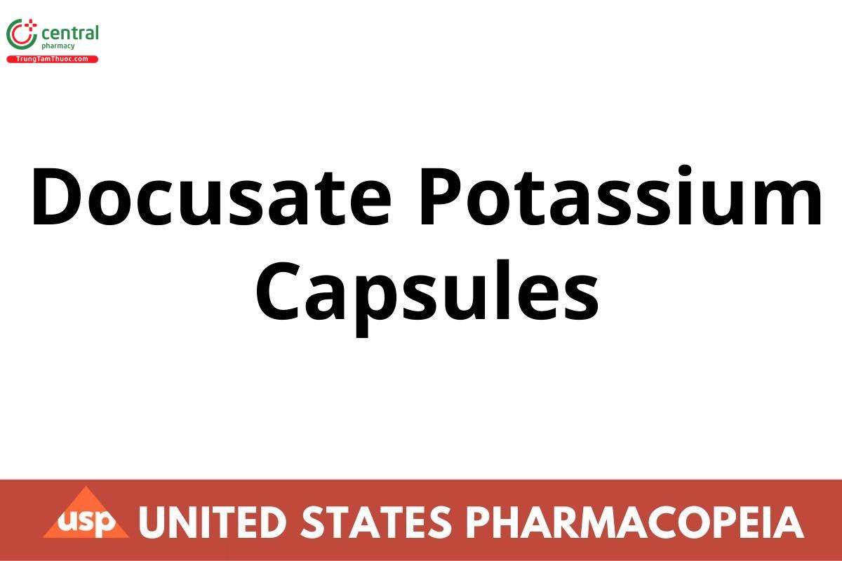 Docusate Potassium Capsules