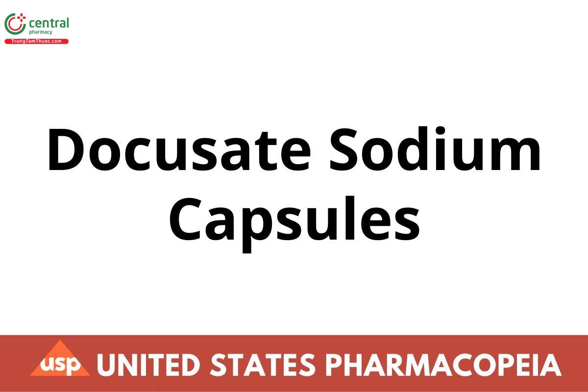 Docusate Sodium Capsules