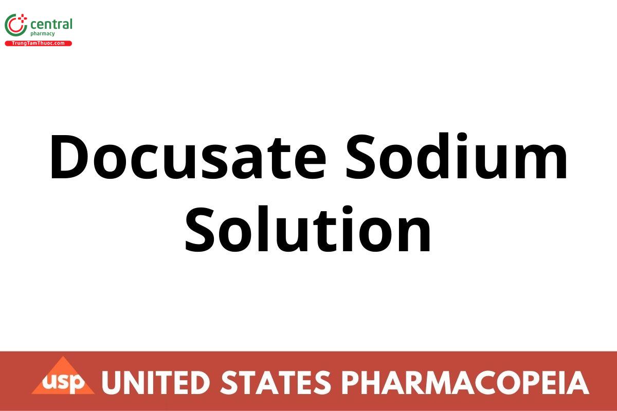 Docusate Sodium Solution