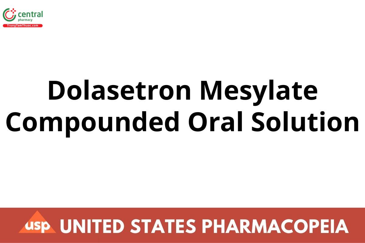 Dolasetron Mesylate Compounded Oral Solution