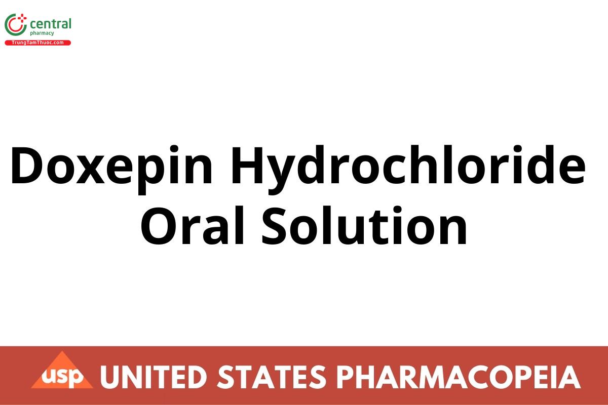 Doxepin Hydrochloride Oral Solution