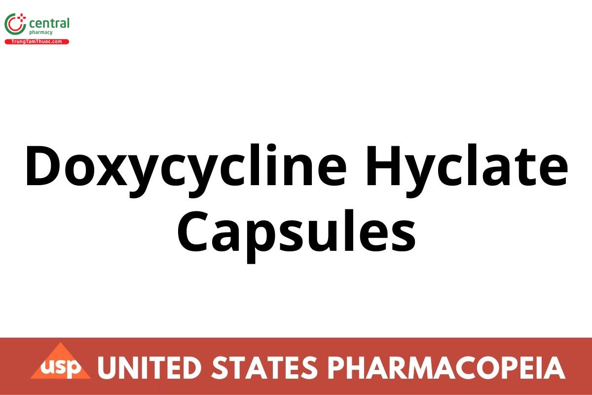Doxycycline Hyclate Capsules