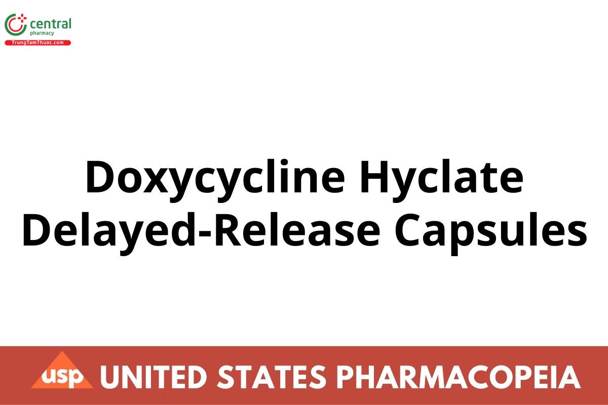 Doxycycline Hyclate Delayed-Release Capsules