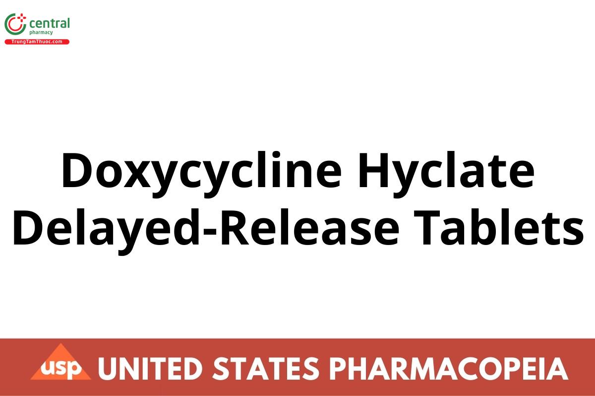 Doxycycline Hyclate Delayed-Release Tablets