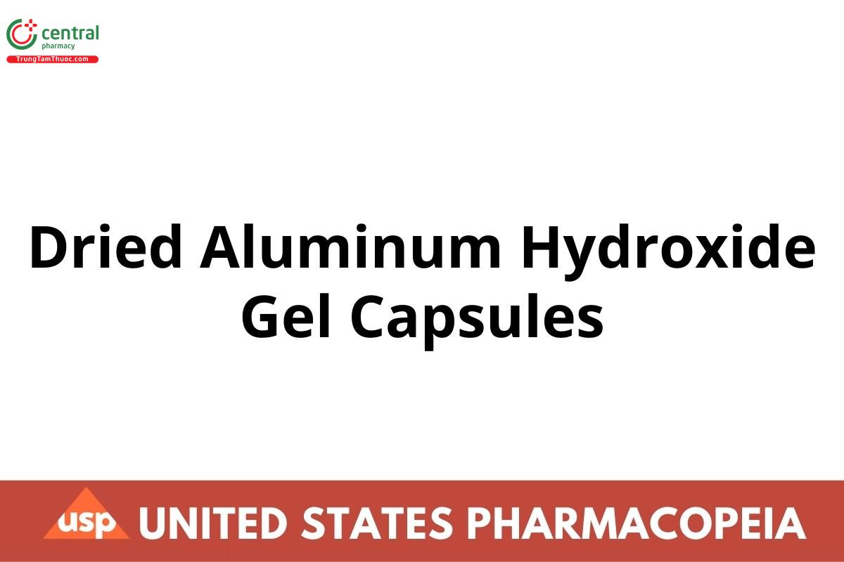 Dried Aluminum Hydroxide Gel Capsules
