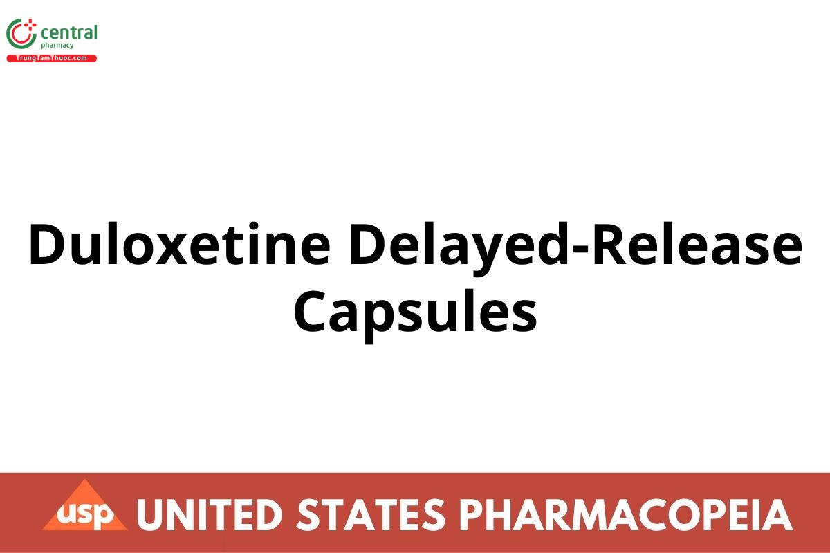Duloxetine Delayed-Release Capsules