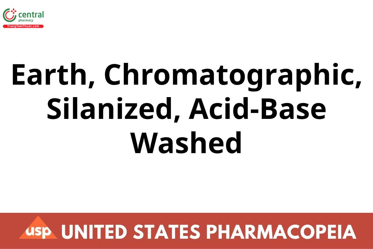 Earth, Chromatographic, Silanized, Acid-Base Washed