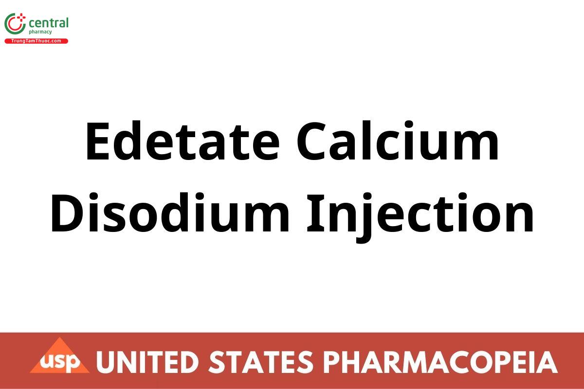 Edetate Calcium Disodium Injection