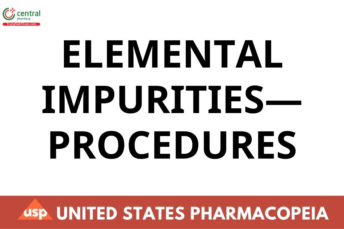 Elemental Impurities—Procedures