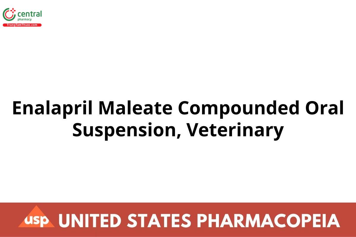 Enalapril Maleate Compounded Oral Suspension, Veterinary