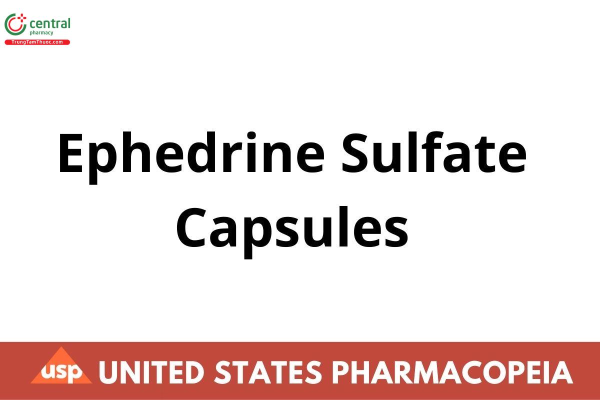 Ephedrine Sulfate Capsules