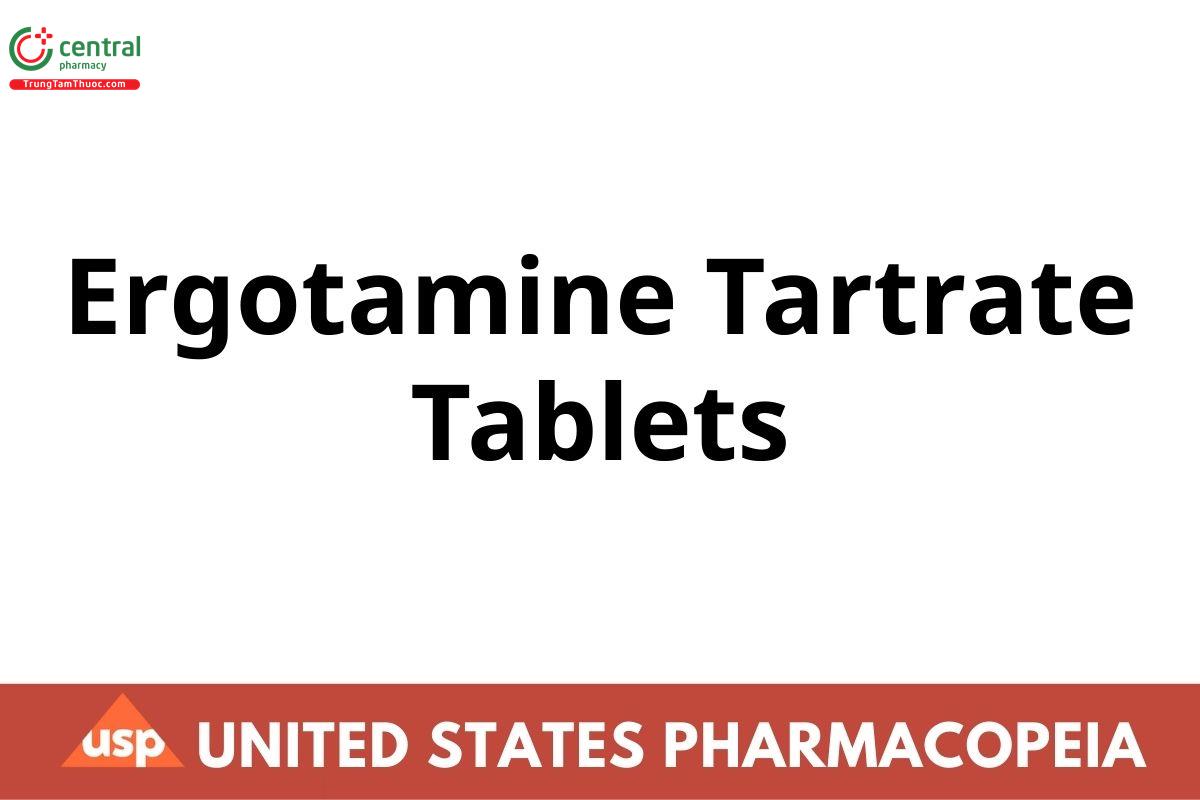 Ergotamine Tartrate Tablets