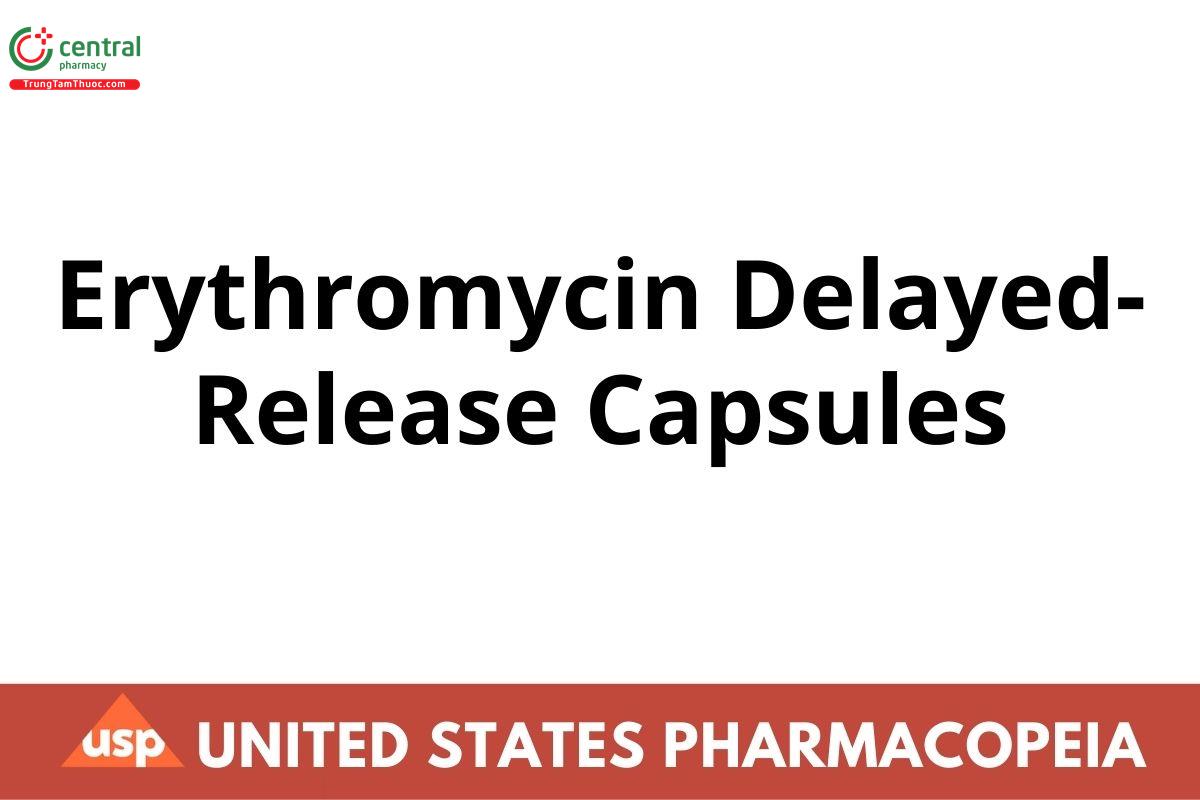 Erythromycin Delayed-Release Capsules