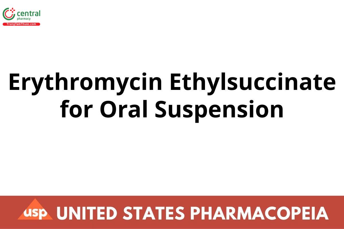 Erythromycin Ethylsuccinate for Oral Suspension