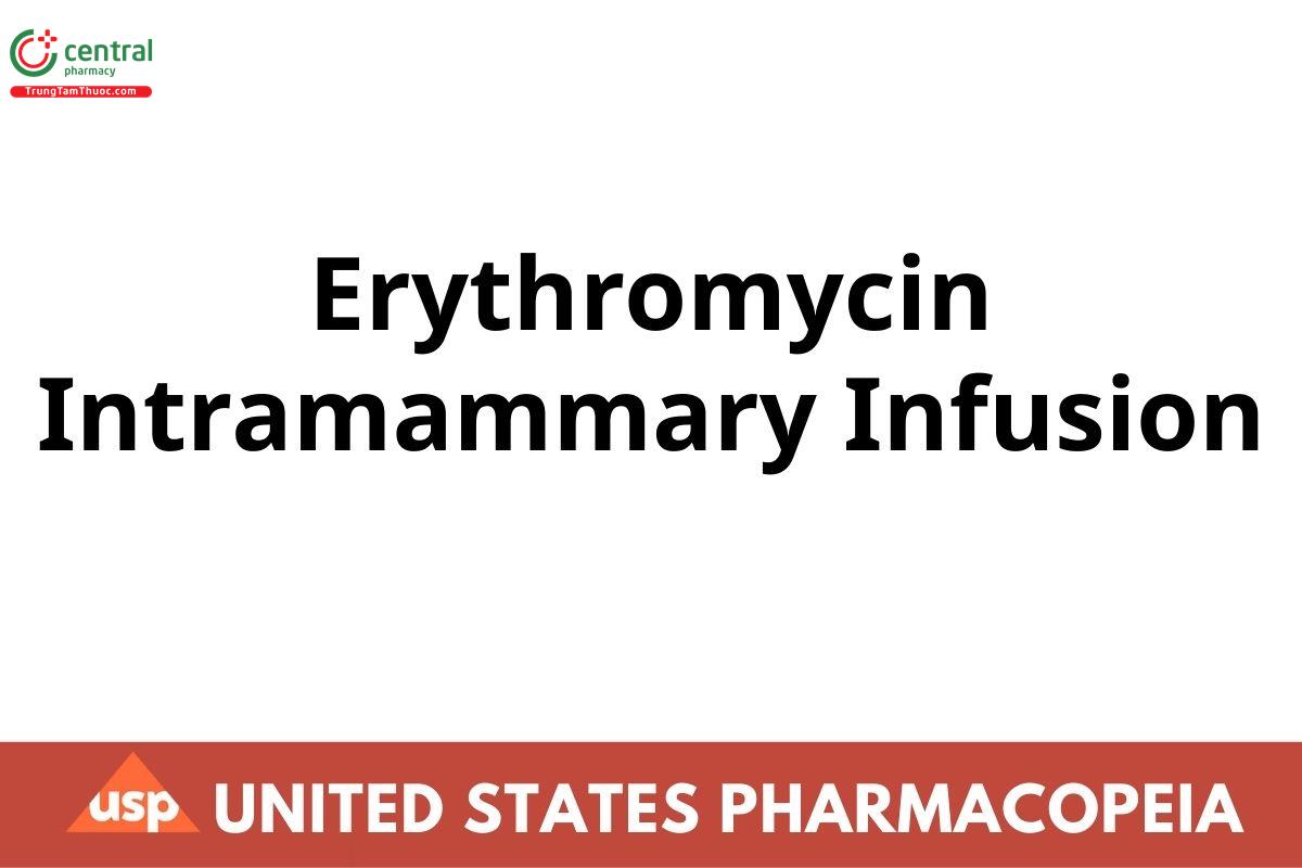 Erythromycin Intramammary Infusion