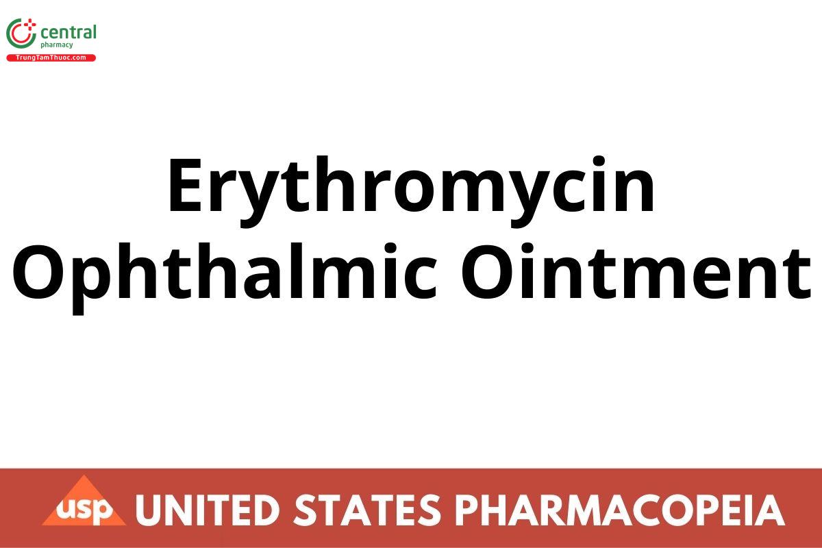Erythromycin Ophthalmic Ointment