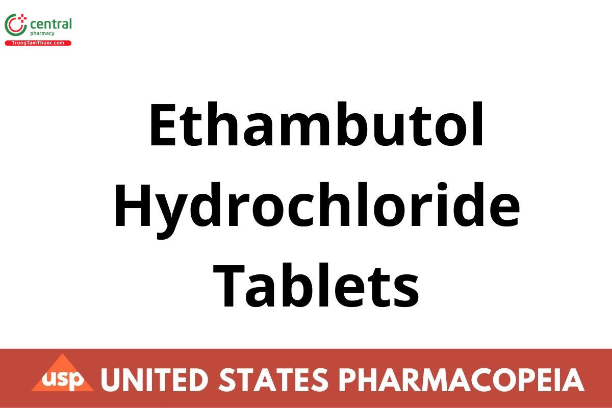 Ethambutol Hydrochloride Tablets