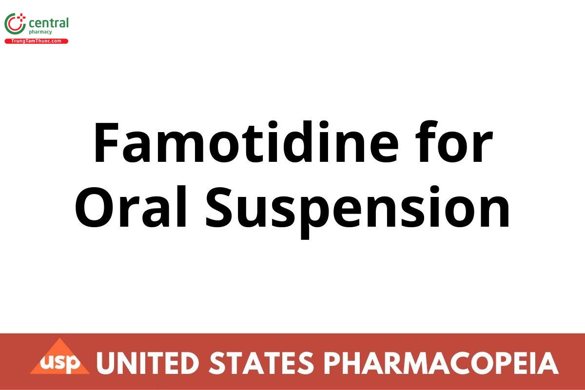 Famotidine for Oral Suspension