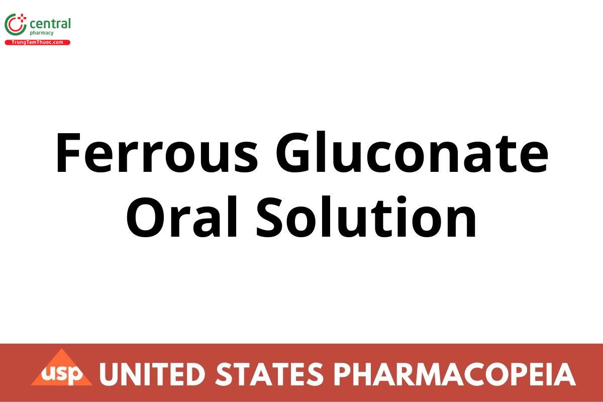 Ferrous Gluconate Oral Solution