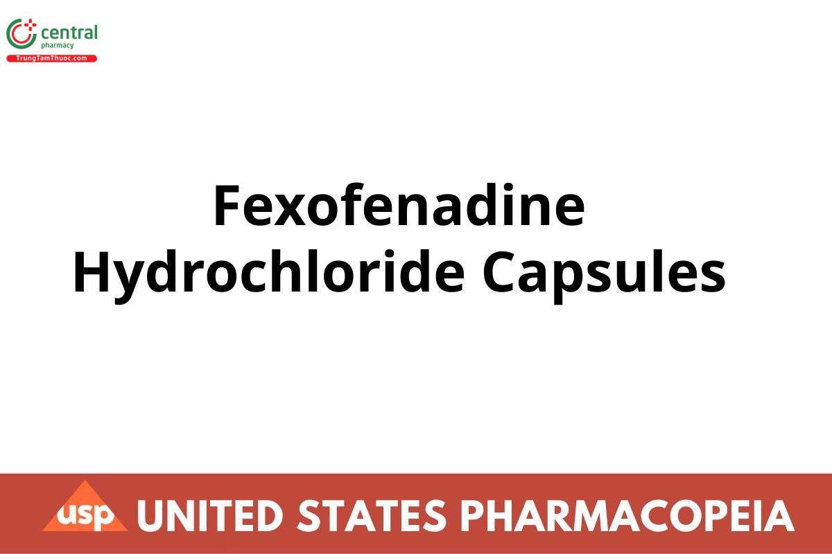 Fexofenadine Hydrochloride Capsules
