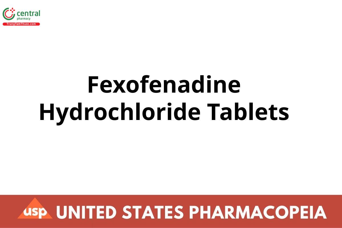 Fexofenadine Hydrochloride Tablets