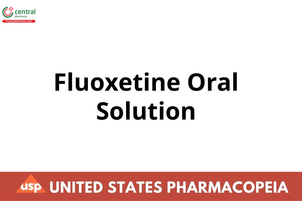 Fluoxetine Oral Solution