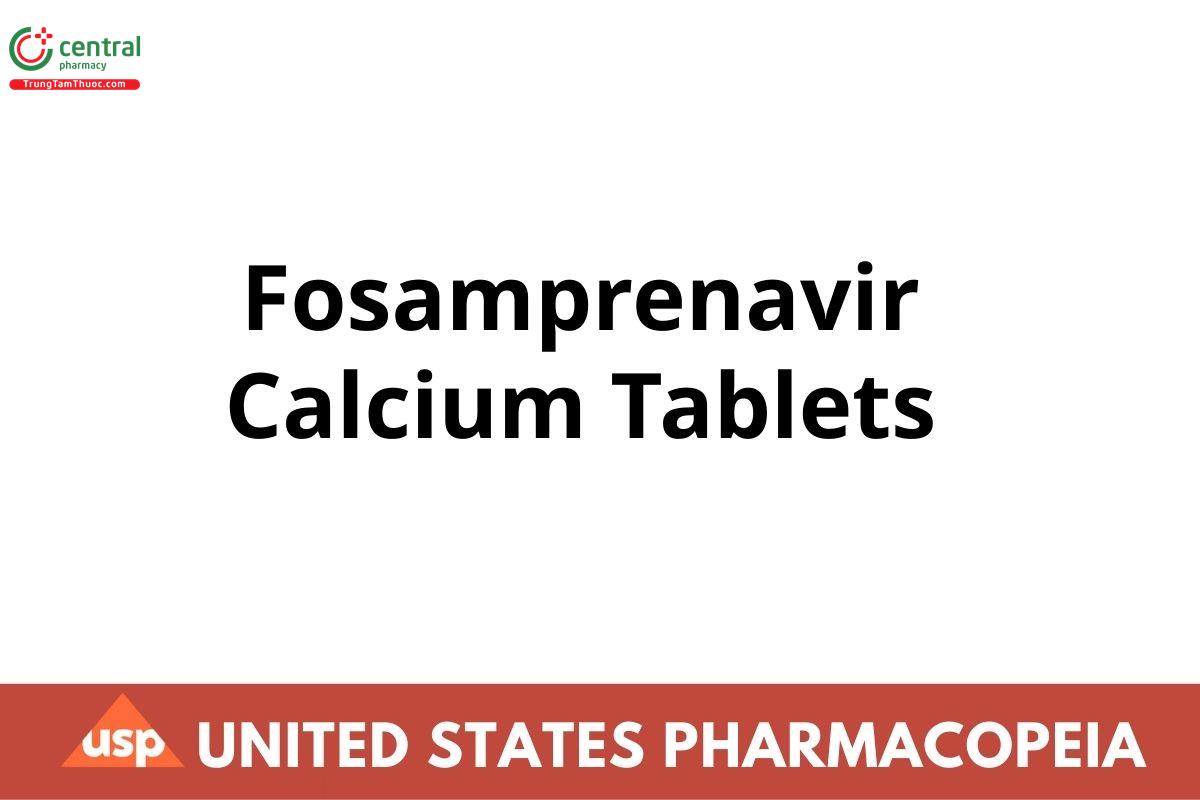 Fosamprenavir Calcium Tablets