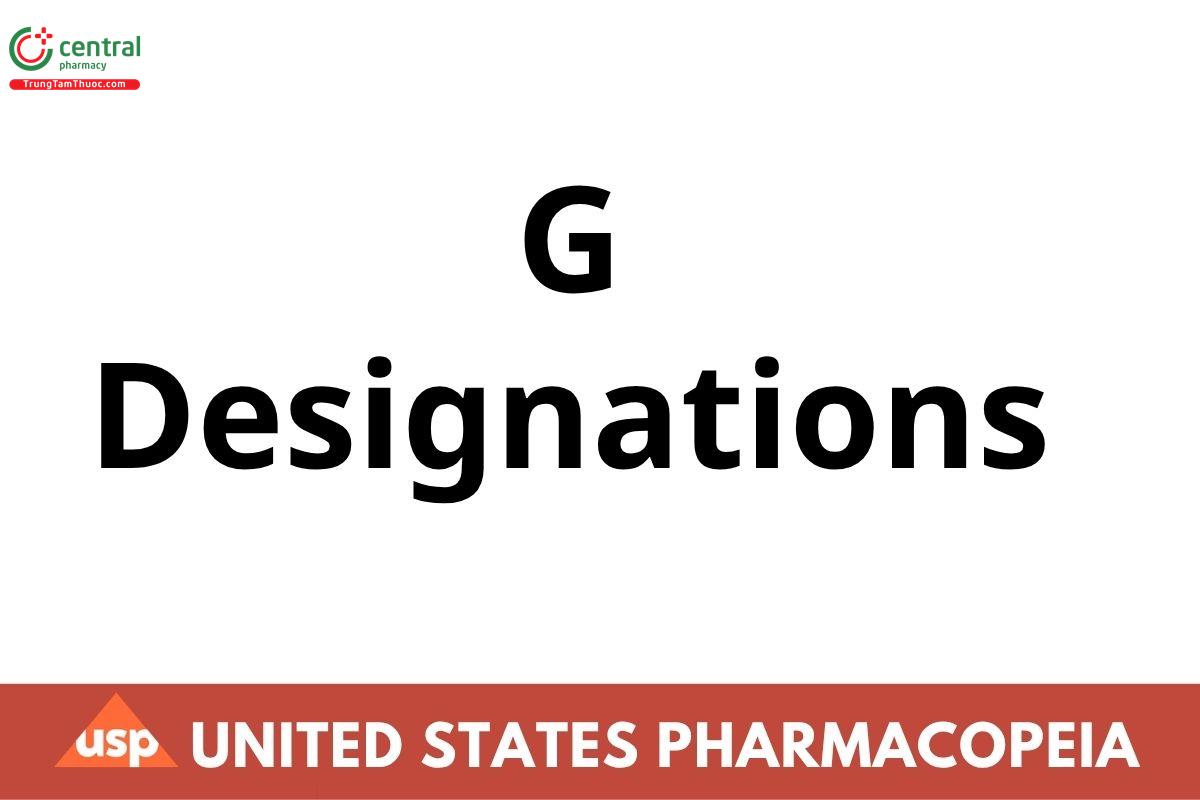 G Designations