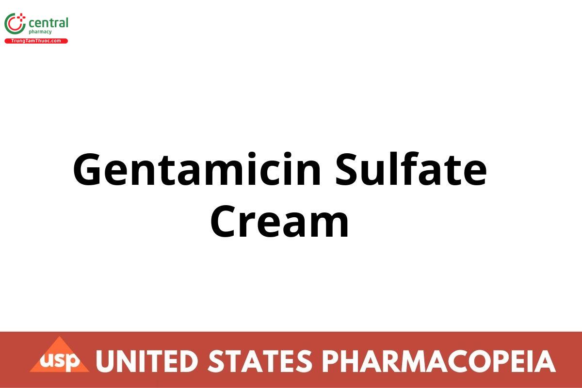 Gentamicin Sulfate Cream