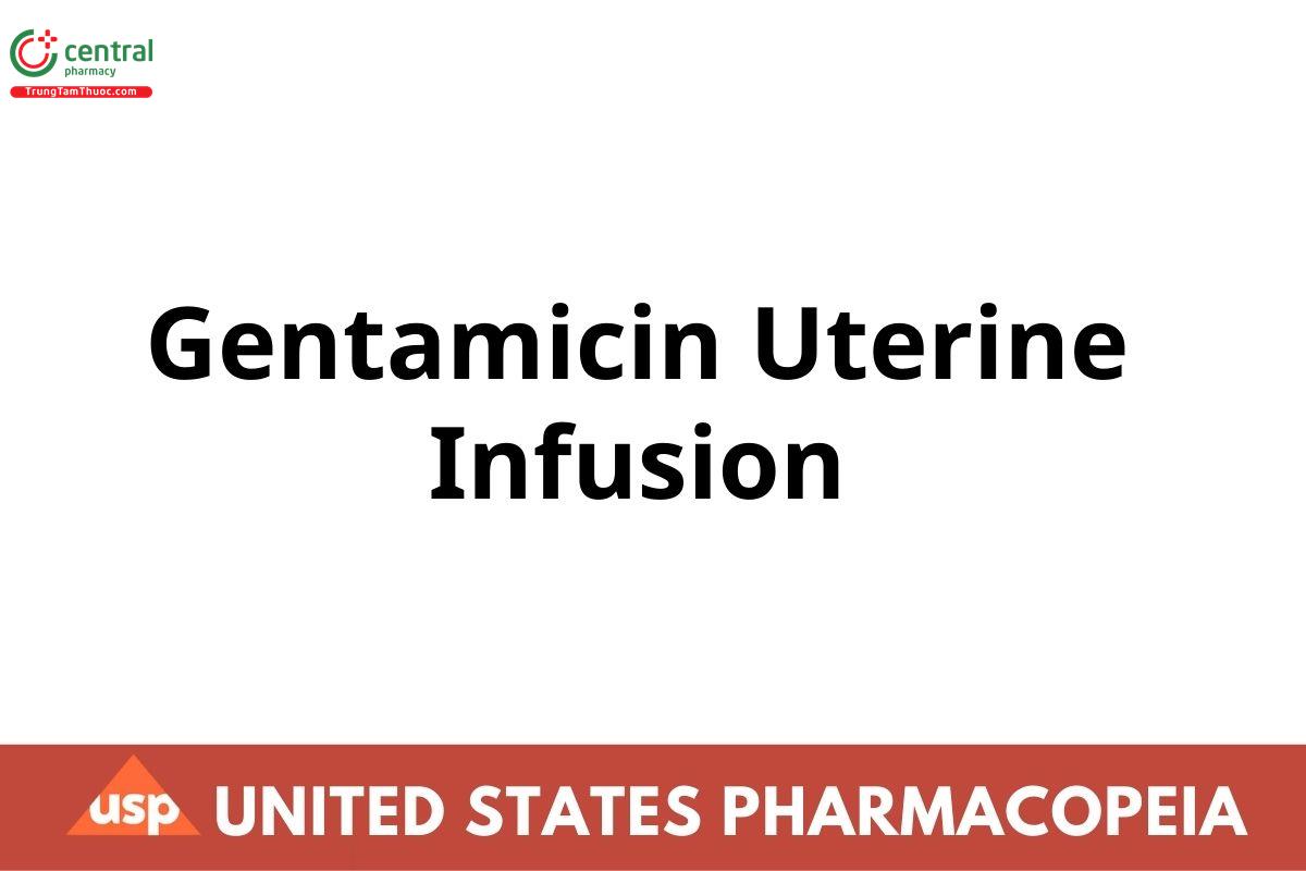 Gentamicin Uterine Infusion