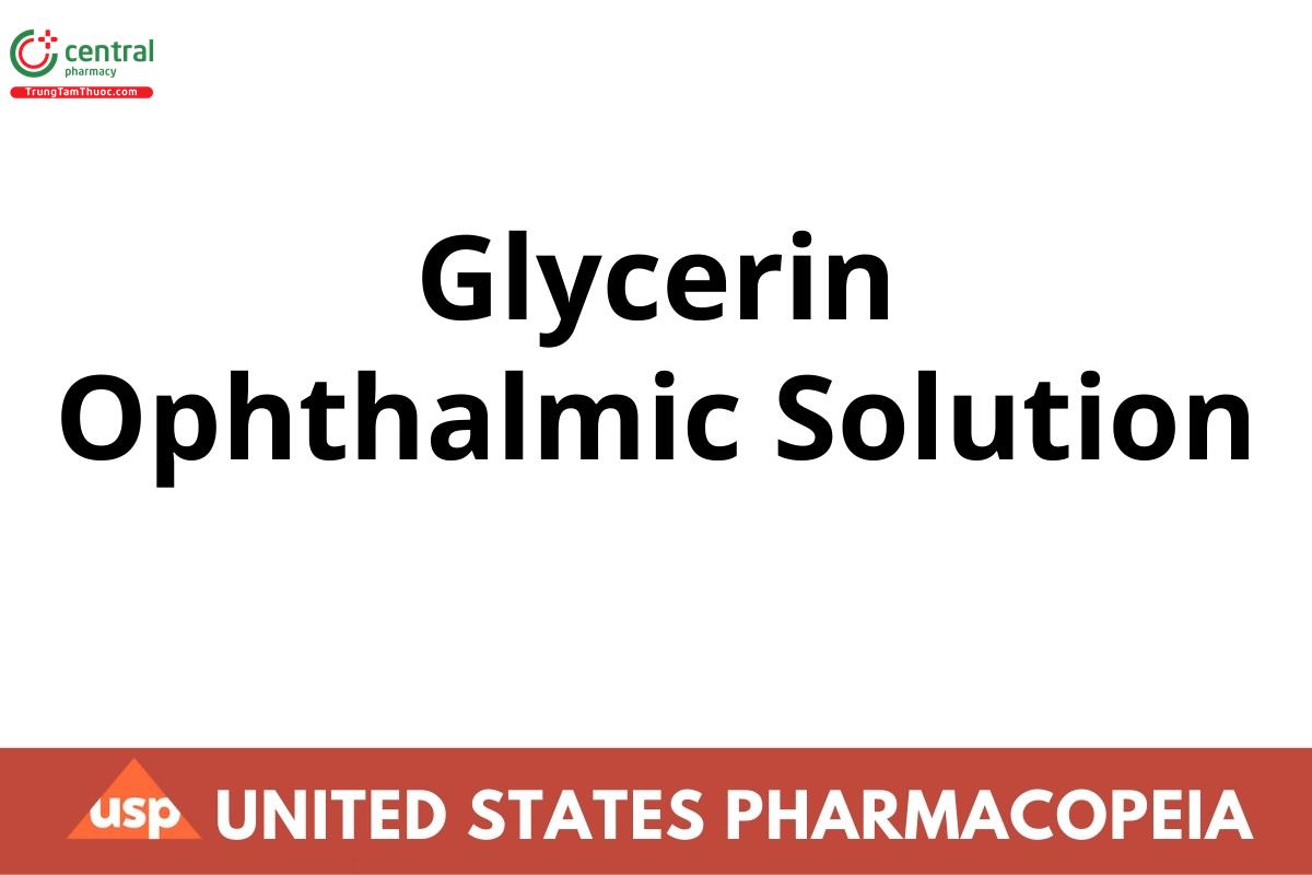 Glycerin Ophthalmic Solution