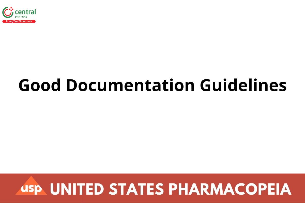 Good Documentation Guidelines