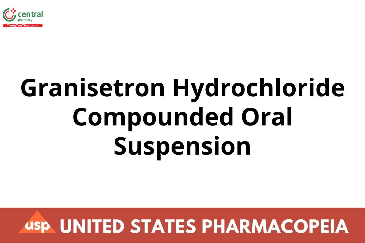Granisetron Hydrochloride Compounded Oral Suspension