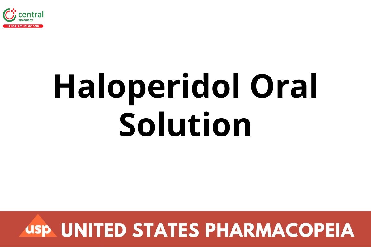 Haloperidol Oral Solution