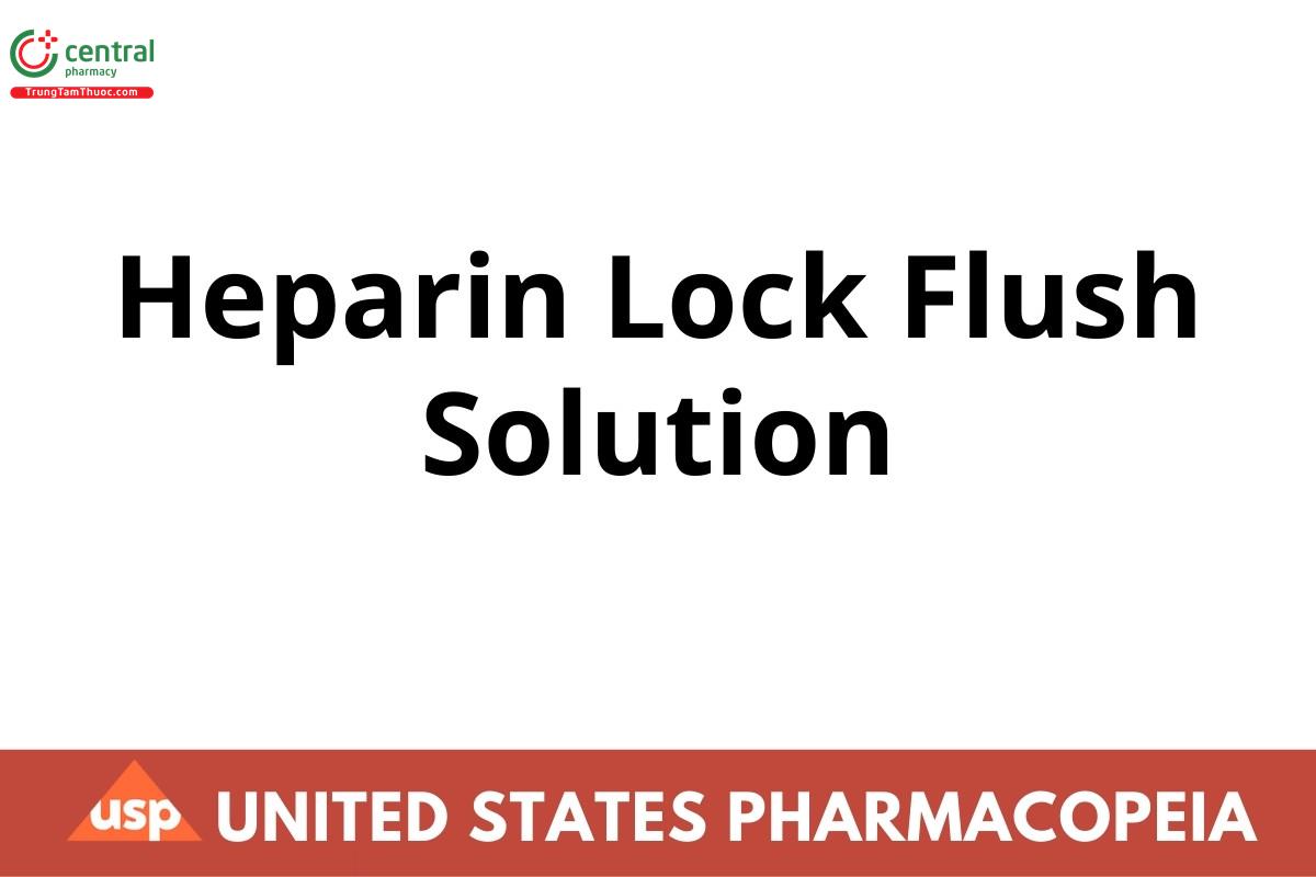 Heparin Lock Flush Solution