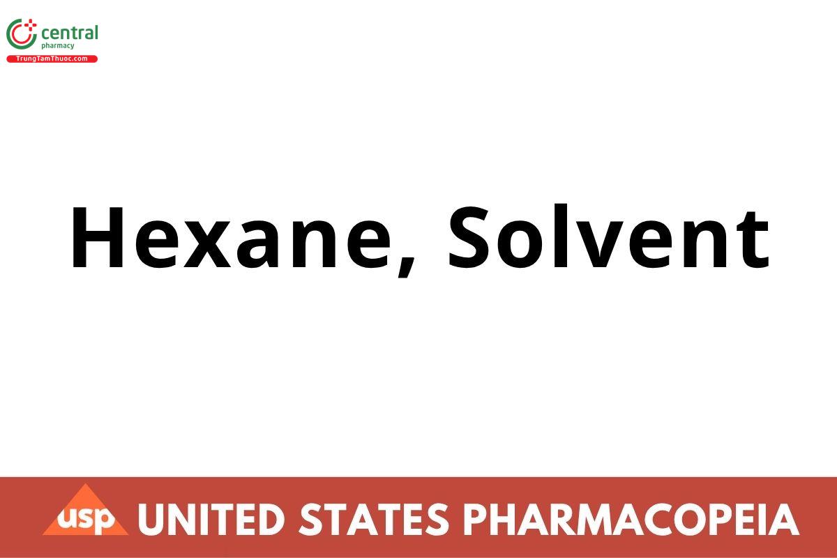Hexane, Solvent